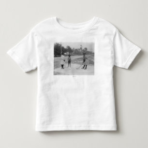 Black Children Playing Golf Photograph Toddler T-shirt