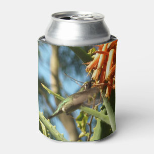 Black-Chinned Hummingbird in Flight Can Cooler