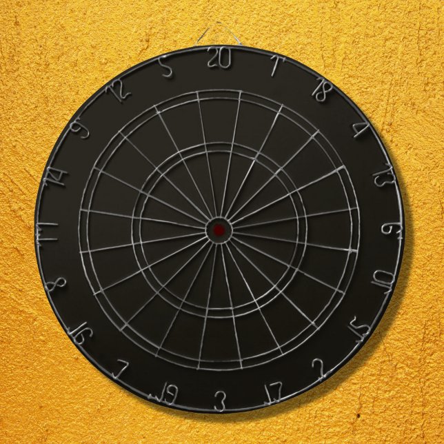 Black Chocolate Solid Color Dartboard (Creator Uploaded)