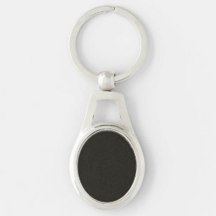 Black chocolate (solid colour) 	 keychain
