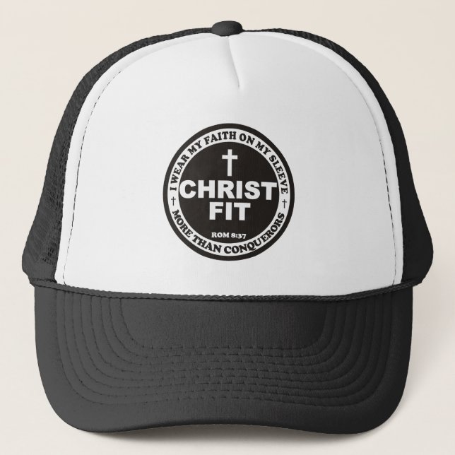 Black Christ Fit cap (Front)