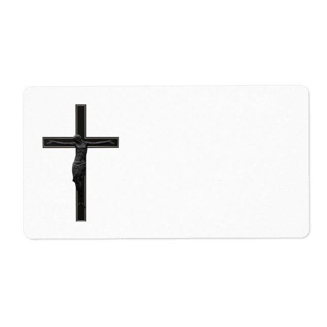 Black Christian cross (Front)