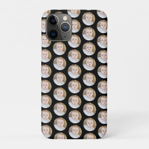 Black Christmas Birthday Personalized photo iPhone 11 Pro Case