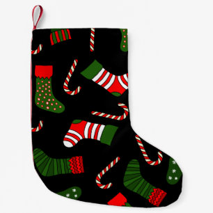 black christmas stockings