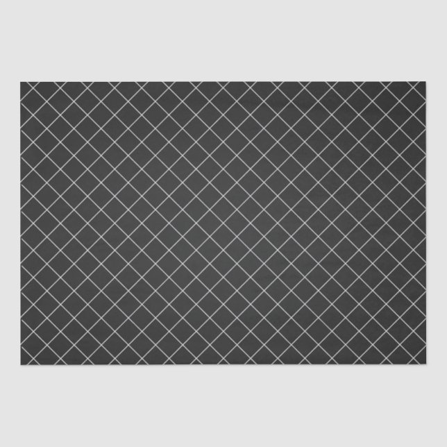Black Christmas  Tissue Paper (Front)