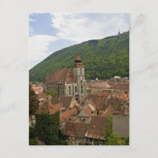 Black Church (Biserica Neagra) Brasov, Romania Postcard