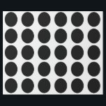 Black Circle Geometric Pattern Custom White 2023 Wrapping Paper<br><div class="desc">Designed with black patterns in solid white background. You may change to any background colour as you wish. Great for birthdays,  holidays or any celebrations or events!</div>