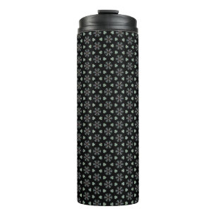 Black Circular Delight Thermal Tumbler