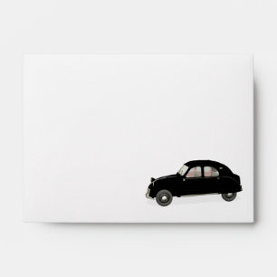 Black Citroen 2CV Envelopes