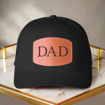Black Classic Simple Lettering DAD 