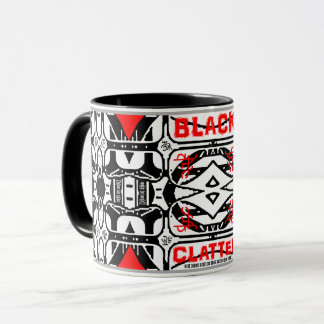 Black Clatter Cutlery and Cafe Mug