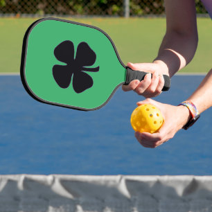 Black Clover green pickleball paddle carbon