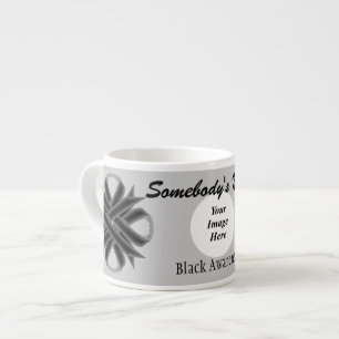 Black Clover Ribbon Template by Kenneth Yoncich Espresso Cup