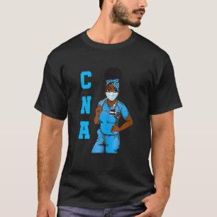 Black CNA Magic Afro Girl Pride T-Shirt