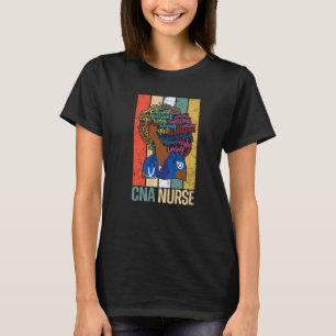 Black Cna Nurse For African American Melanin Nu T-Shirt