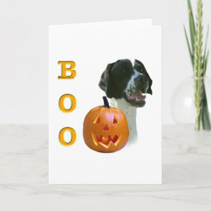 Black Coated Pointer Boo Card