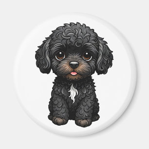 Black Cockapoo Magnet