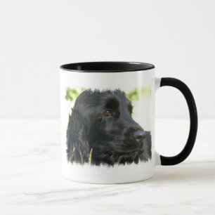 Black Cocker Spaniel Dog Coffee Mug