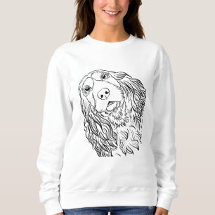 black Cocker Spaniel Dog Sweatshirt