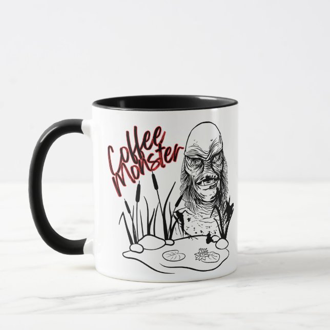 Black Coffee is More Than a Creature Comfort! Mug (Left)