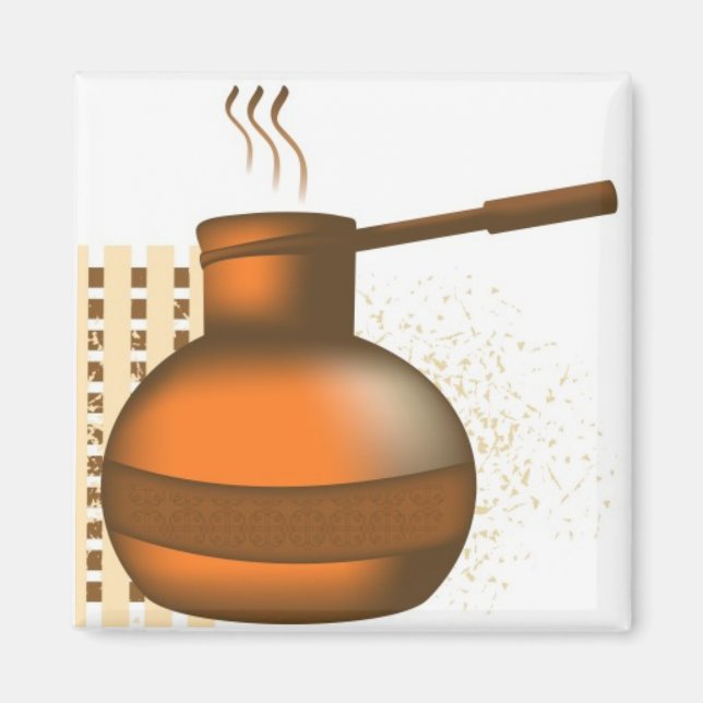 Black Coffee Magnet (Front)