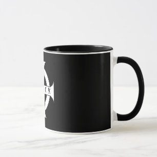 BLACK coffee mug