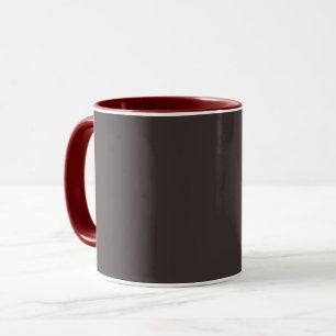 Black coffee  (solid color)  mug