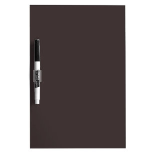 Black coffee  (solid colour)  dry erase board