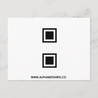 Black Colon Postcard