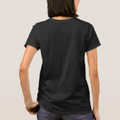 Black Colour Template Custom Add Photo Image Logo T-Shirt (Back)
