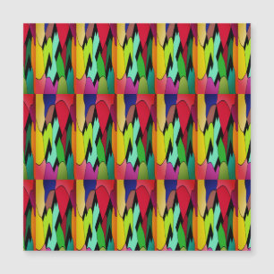 Black colour with art design in the middle        