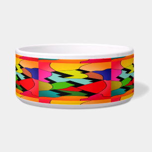 Black colour with art design in the middle