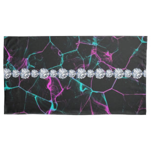 Black Colourful Smoke Pillowcase