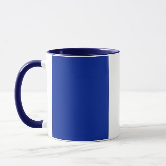 Black Combo Mug with flag of France (Left)