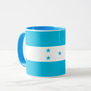 Black Combo Mug with flag of Honduras