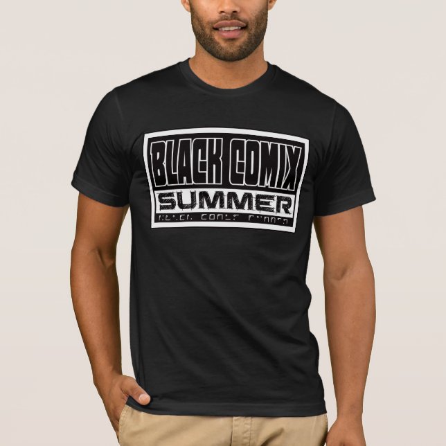 Black Comix Summer T-Shirt (Front)