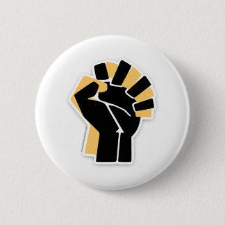 Black Community Ally Hands Together 2 Inch Round Button