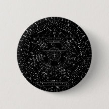 Black Complete Sigillum Dei Aemeth Pin
