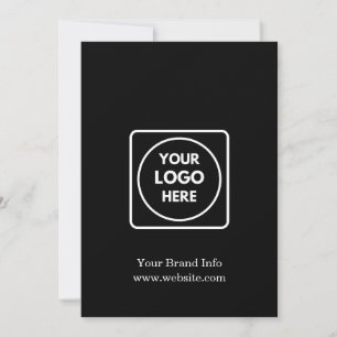 Black Corporate Card Custom Professional