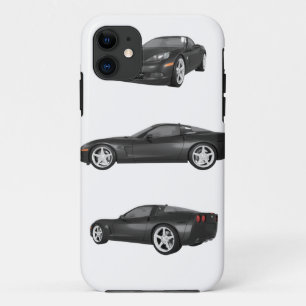 Black Corvette iPhone 11 Case