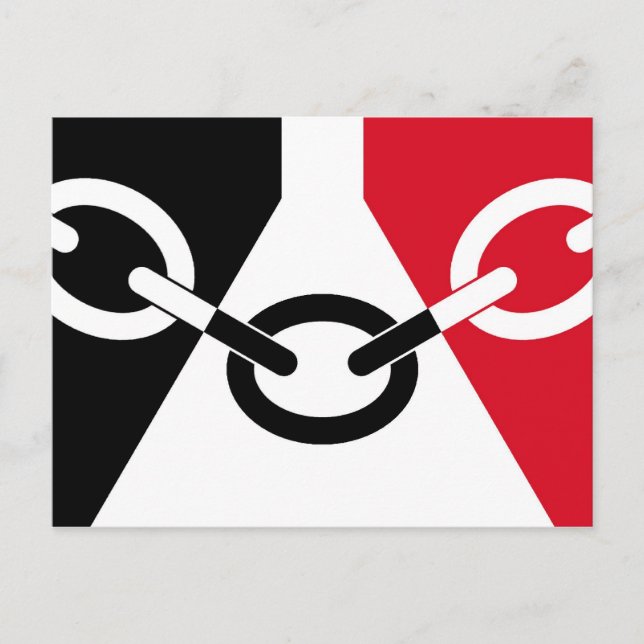 Black Country Flag Postcard (Front)