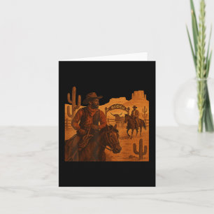 Black Cowboy Western Rodeo Melanin History Texas B Card