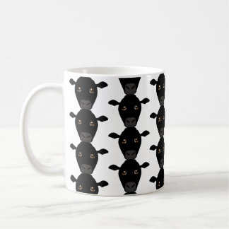 Black Cows on Mug