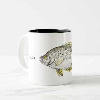 Black Crappie Mug | Fish Mug