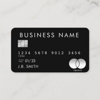 Black Credit Card