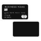 Black Credit Card