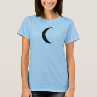 Black Crescent Waning Magic Dark Moon Astrology