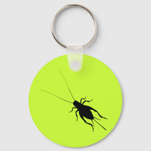 Black Cricket Keychain