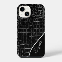 Black Crocodile Personalized