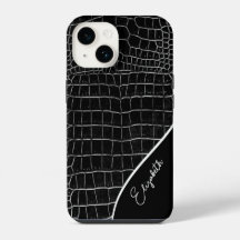 Black Crocodile Personalized